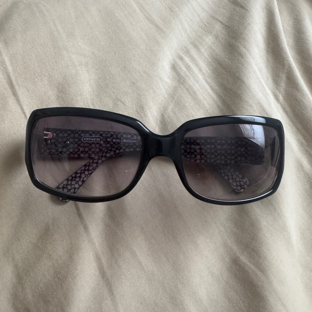 Black Coach Sunglasses